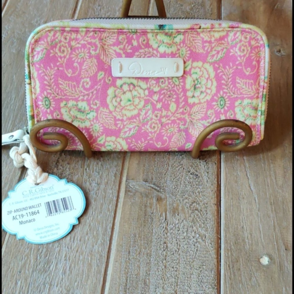 Dena Designs Zip-Around Wallet/Monaco